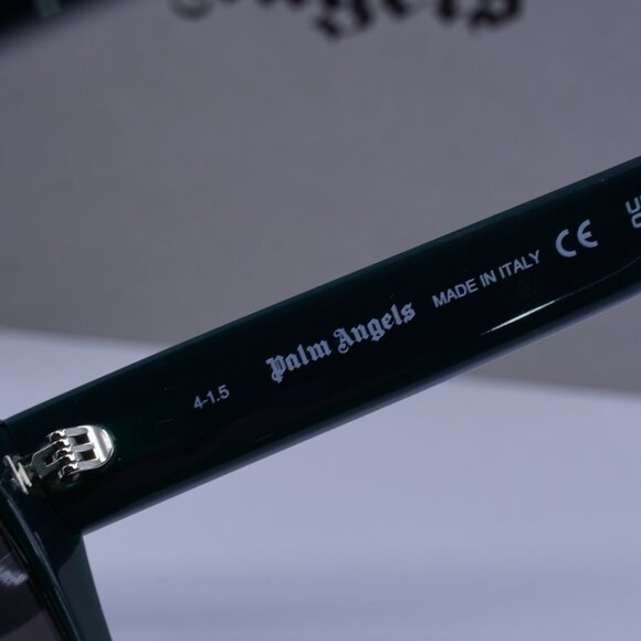 Palm Angels PERI10K MALIBU 5507 Cat Eye Sunglasses - Green/Dark Grey - Picture 6 of 9